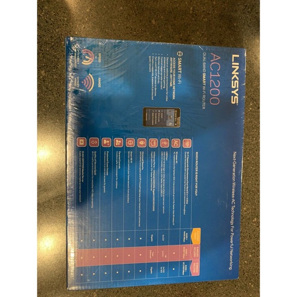 New Linksys EA6100 AC1200 Dual-Band Smart WiFi Gigabyte Wireless Router - Picture 2 of 6